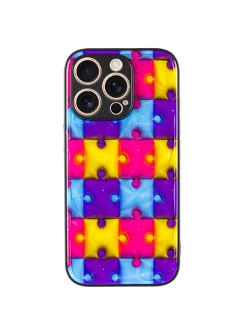 Чохол TPU+PC Prisma Fluffie для Apple iPhone 15 Pro Max (6.7") Puzzle No Brand (382767230)