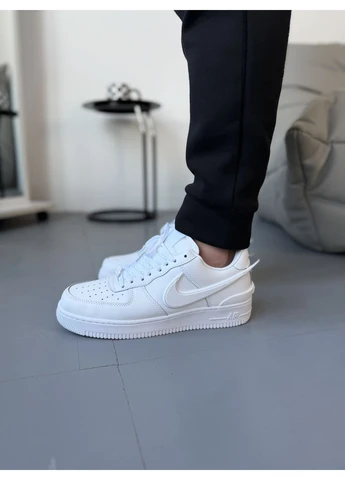 КРОССОВКИ ЖЕНСКИЕ NIKE 1 LOW AMBUSH WHITE НАЙК АИР РЕТРО БЕЛЫЕ No Brand белые демисезоны (391063825)