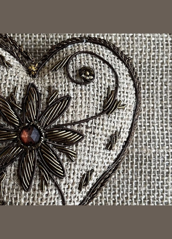 Набір Ялинкових іграшок Зірка, Ялинка, Серце джутових ручної роботи a-3412 Silk Route (313863038)