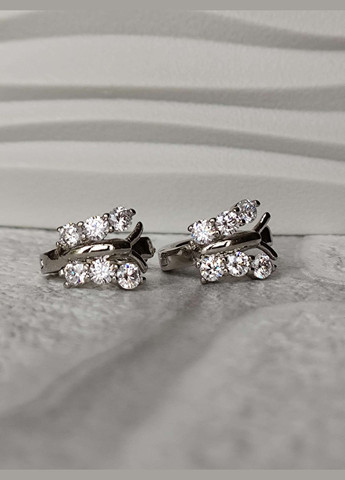 Класичні сріблясті сережки ксюпінг xuping родій медичний сплав метелики Xuping Jewelry (337503370)