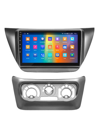 Штатная магнитола для Mitsubishi Lancer Evolution IX 2005-2007 IPS 9" 4/64Gb CarPlay 4G Wi-Fi GPS Pr 2шт Lesko (336205509)