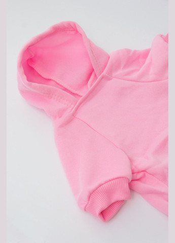 Толстовка з кишенею для котів Pet Style "Однотон" Рожева XS No Brand - (323234042)