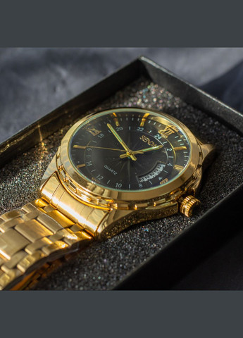 Наручные часы Sendas мужской золотого цвета с черным (10051) No Brand (339625218)