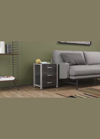 Тумба універсальна Вів'єн 3 50x41x40 сірий ДСП 16мм FRD-104200 Ferrum-decor (353501582)