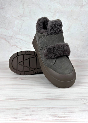 Угги из замши для женщин Hengji (365301152)