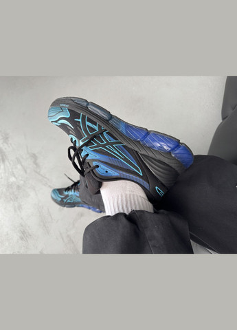 Синие демисезонные кроссовки мужские asics gel-quantum 360 blue black | асикс гель-квантинум 360 синие черные No Brand