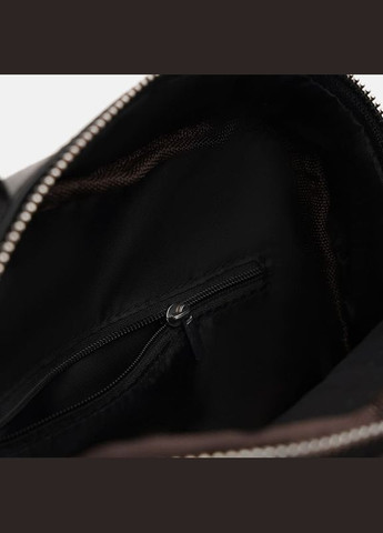 Сумка чоловіча шкіряна через плече K12045a Чорний Keizer (302007941)