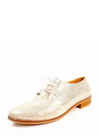 It-Girl Жіночі туфлі дербі бежевий з натуральна шкіра, — літо (317211670)