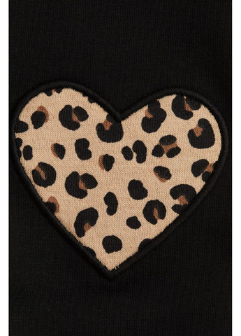 Черные демисезонные тёплые легинсы на флисе H&M