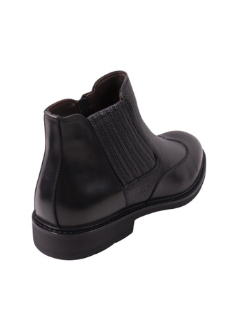 Черные ботинки мужские lido marinozi черные натуральная кожа Lido Marinozzi