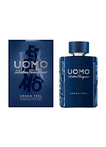 Uomo Urban Feel 100 мл Туалетная вода Ferragamo (333712313)