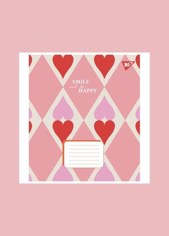 Зошит учнівський Smile and be happy 767336 36 арк. Різнокольоровий shop (4823092288394) Yes (339108228)