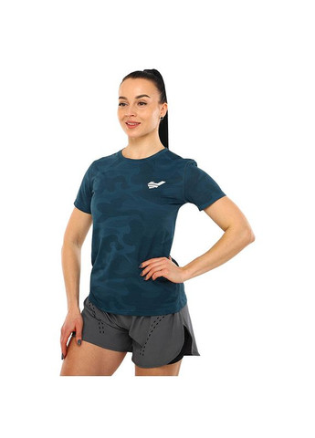 Комбинированная всесезон футболка женская спортивная jason d-92 l темно-синий (06508486) FDSO
