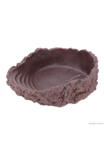 Миска для води Drinking Bowl XL grey-beige 27x21x8см 2000мл Hobby (322820035)