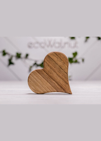 Шкатулка для колец «Сердце» Коробочка для новобрачных EcoWalnut (295266080)