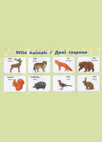 Навчальні міні-плакати. Англійська мова. 4 клас УЛА (316125426)