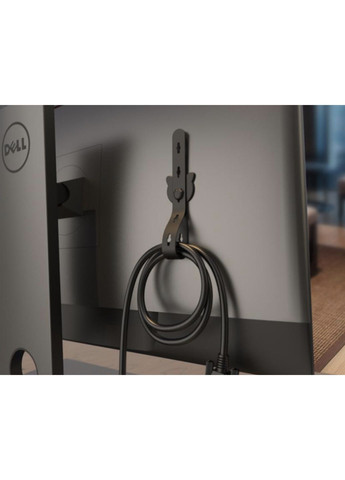 Стяжки для кабелю фіксатор органайзер зажим силіконові 15 шт 3М Чорний Captain (356680633)