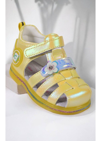 Босоніжки дитячі шкіряні жовтіі Tom.M (330823854)