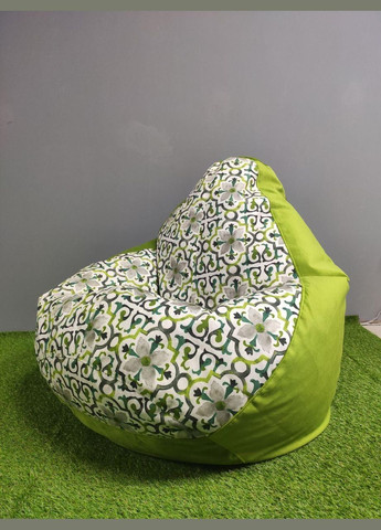 Крісло - мішок груша, XXL - 140х100 Belinda DT3+Багіра 11831 SkyPuff (339871799)