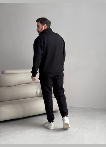 Комплект куртка чорна Main + костюм Pull без капюшону чорний No Brand (327251535)