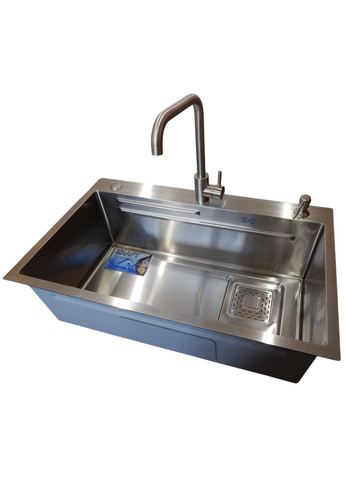 Комплект кухонной мойки HM 7546 Satin Kraft (349512646)