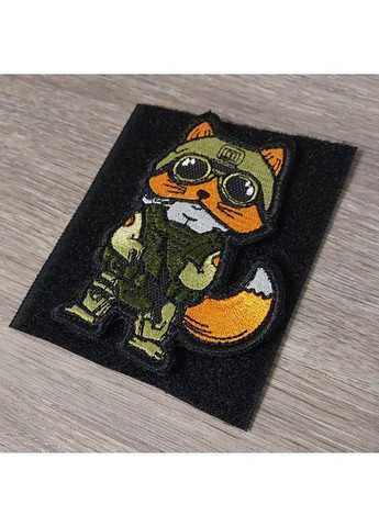 Шеврон Лис ВСУ цветной фигурный No Brand (356512213)