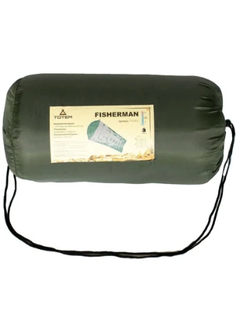 Спальний мішок Fisherman ковдра правий olive 190/73 UTTS-012 Totem (366104218)