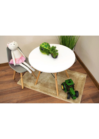 Детский стульчик Zubi со спинкой серый Leobert (361951824)