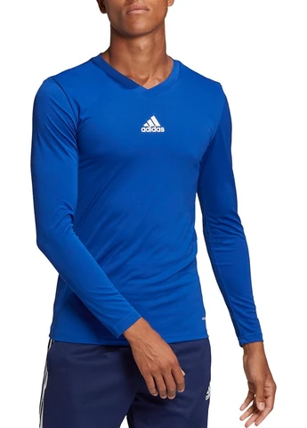 Лонгслів Team Base Tee Blue Gk9088 adidas синій