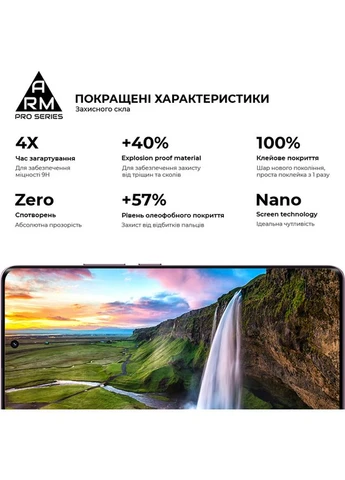 Защитное стекло для Samsung A35 5G (A356) Black (ARM74347) ArmorStandart (402839475)