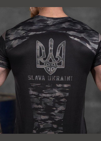 Тактическая потоотводящая футболка Slava Ukraini ВТ6619 XL No Brand (286380062)
