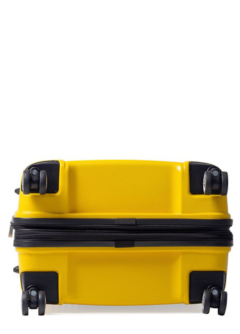 Чемодан средний M полипропилен жёлтый 68х47х33+5/102л/3.9кг/ 241 AIRTEX (324801633)