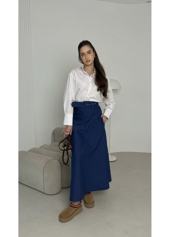 Белая классическая блуза No Brand