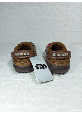 сабо Star Wars Classic Lined Clog Kids Chewbacca на хутряній підкладці Crocs (372512033)