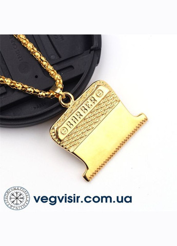 Шикарний кулон у формі бритви бритва лезо для барберов перукарні Barber з ланцюжком підвіска зі сталі No Brand (339869749)