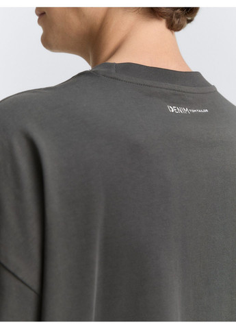 Темно-серая футболка Tom Tailor