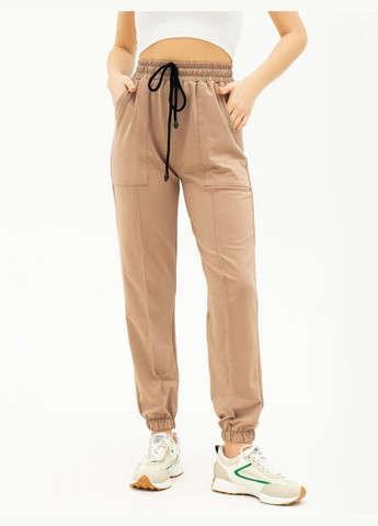 Спортивні штани 13687 бежеві ISSA PLUS (301036717)