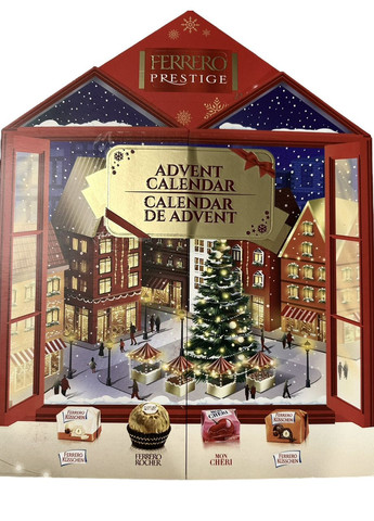 Адвент календар Prestige Advent Calendar 239 г Італія Ferrero (369474633)