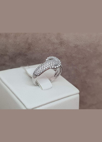 Серебряное кольцо с фианитами. 1622/1Р-CZ AGNI (323212667)