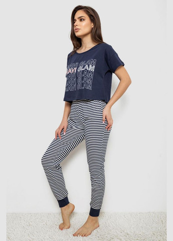 Синя піжама жіноча Ango 243R1484-019