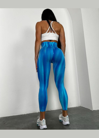 Лосини для фітнесу з ефектом пуш-ап градієнт China (305830463)