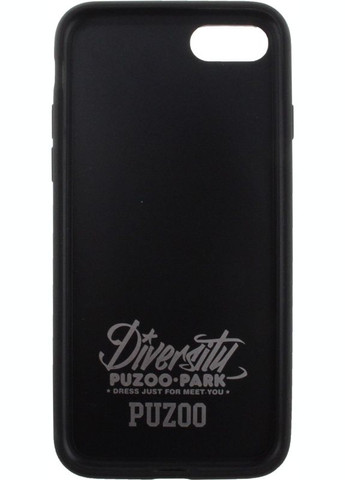 Чехолнакладка TPU+TPU with stitchwork craft Star show iPhone 7/8/SE 2020 Red Fireninja PUZOO (301782494)