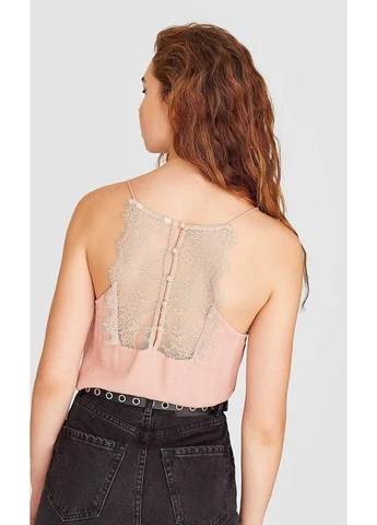 Топ лето,розовый, Stradivarius (397561328)