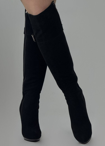 Осенние ботфорты женские на каблуке Respect