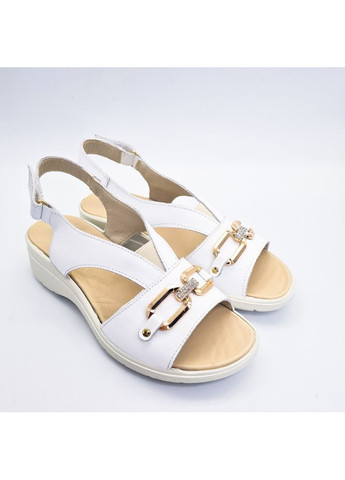 Белые босоножки (р) кожа 0-1-1-757390-1 Imac