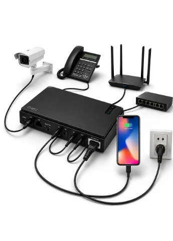 Источник бесперебойного питания UPS для роутера DC1018P 12000mAh MA440 / Бесперебойник ИБП для роутера Digital (394451492)