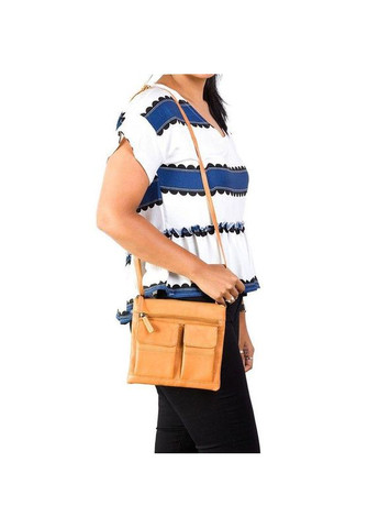 Женская кожаная сумка 18608/A Slim Bag Oil Brown (18608 OIL BRN) Visconti (322200291)