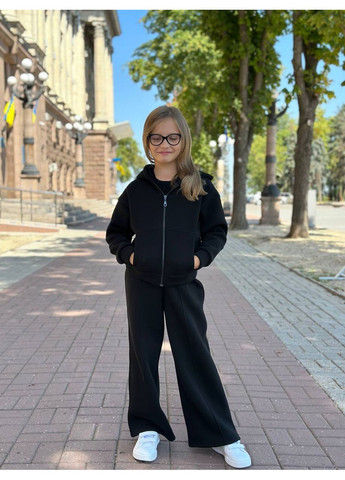 Дитячий стильний костюм з подвійним капюшоном (ЗАМІРИ В ОПИСІ) DK/DL Мода без кордонів (368969316)