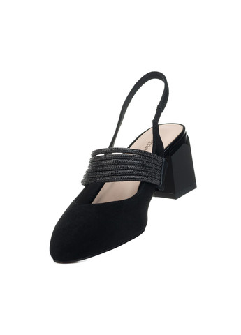 Черные босоножки (1410л) AngelinoTotti