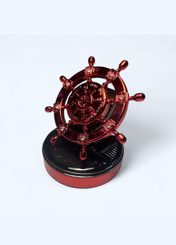 Ароматизатор для автомобіля TK-22 Штурвал на сонячній батареї, Red VHG (360771871)